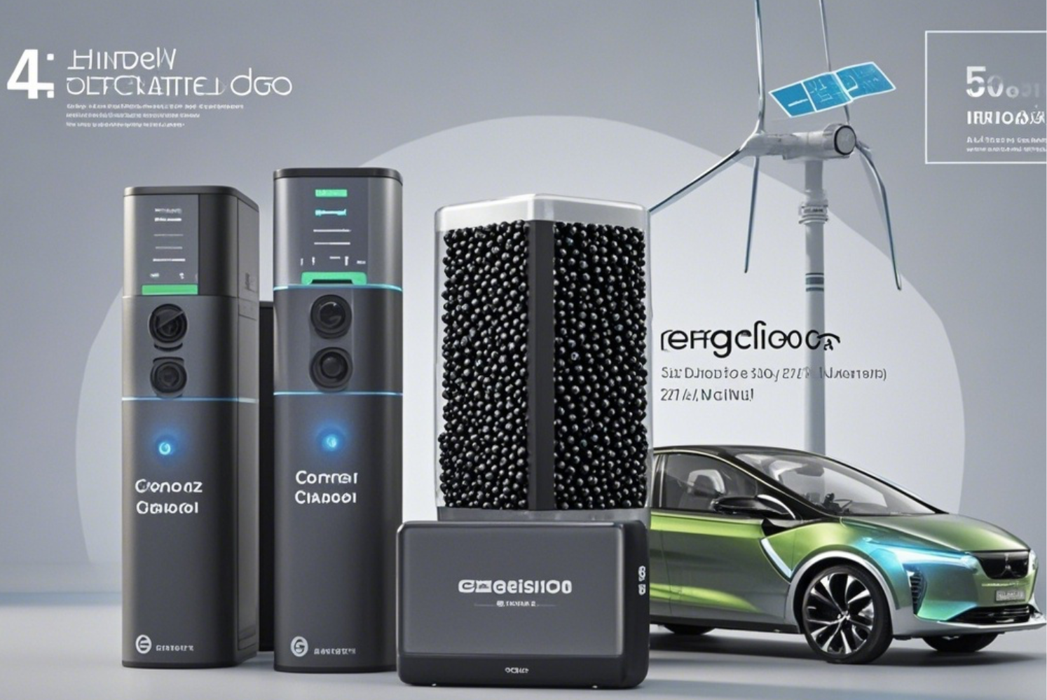 What carbon materials are used for electrochemical energy storage?